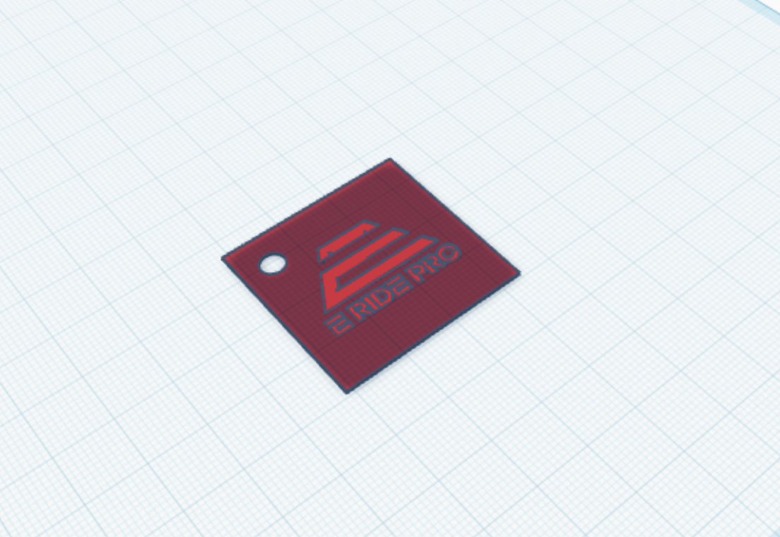 E Ride Pro Keychain