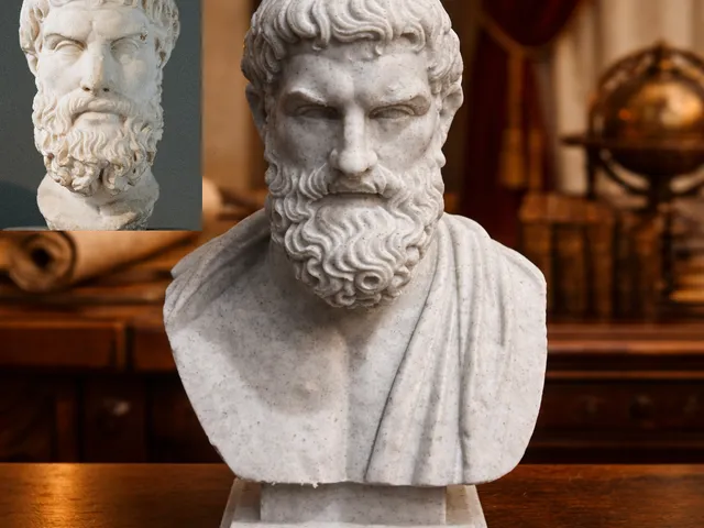 Epicurus - Epicure - Epíkouros - Bust