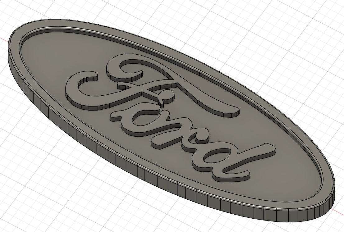 Ford logo for key