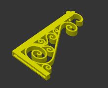 arm for hanging lantern