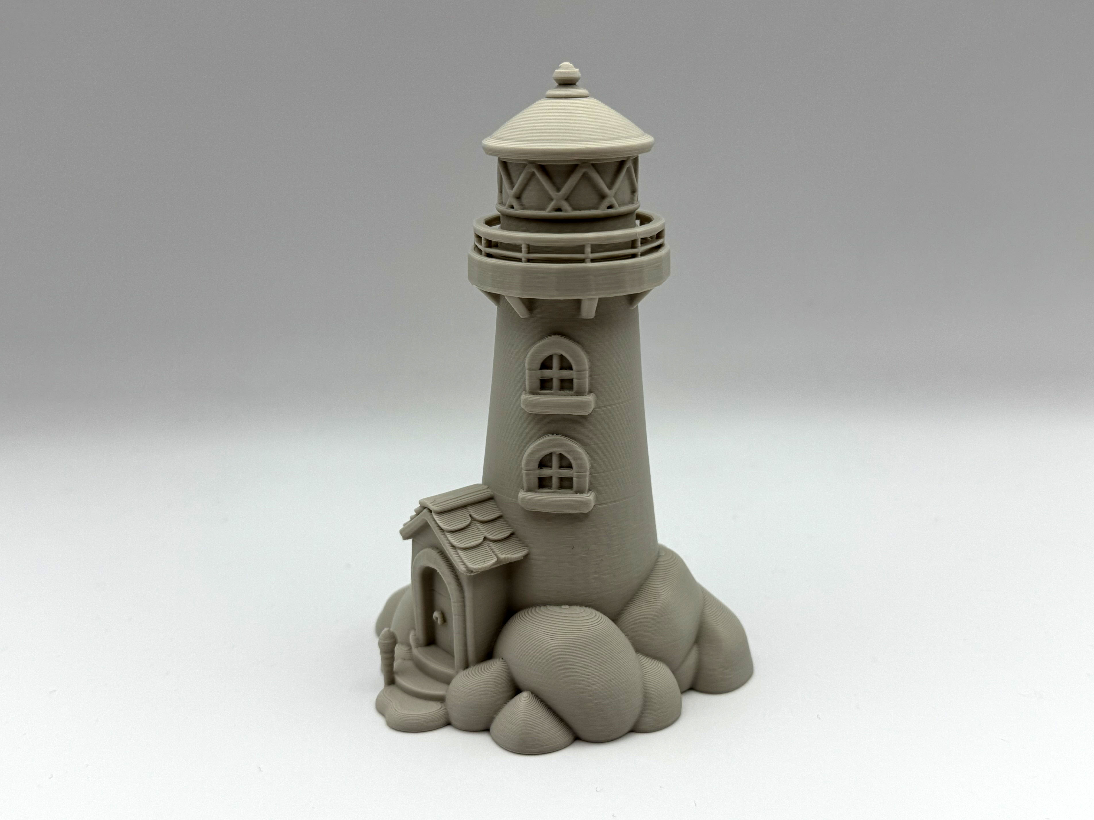 Miniatura 6 do modelo 3D Miniature Lighthouse