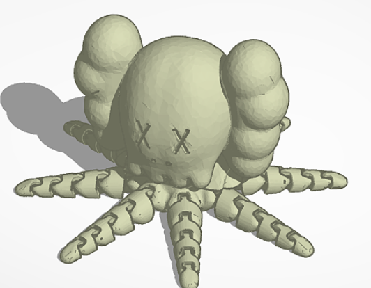 Articulated Kaws Figure