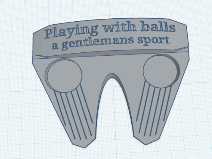 Putter head