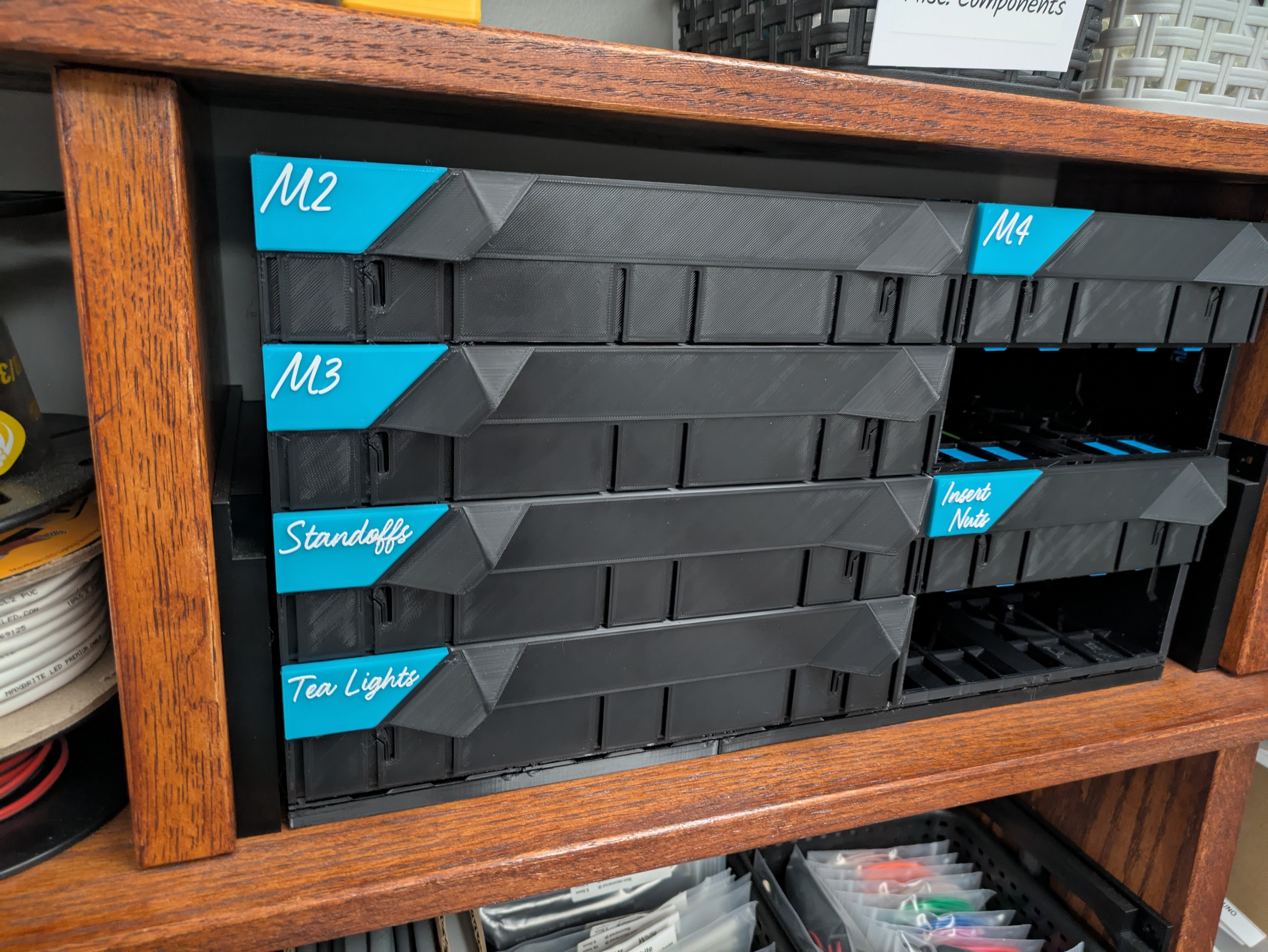 Jerrari GEN2 3x1 Decor Gridfinity Triple Drawer - STANDARD