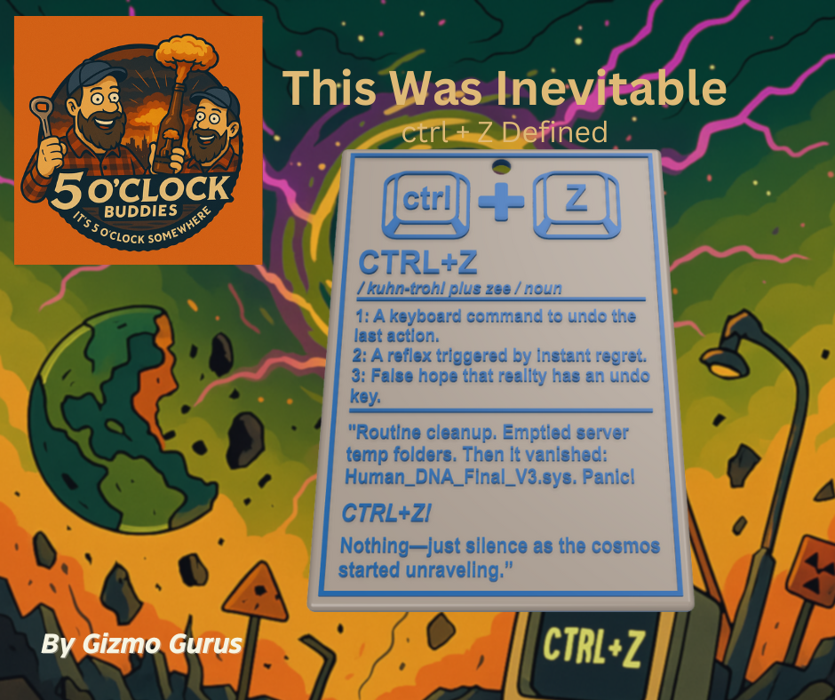 This Was Inevitable – CTRL+Z Defined