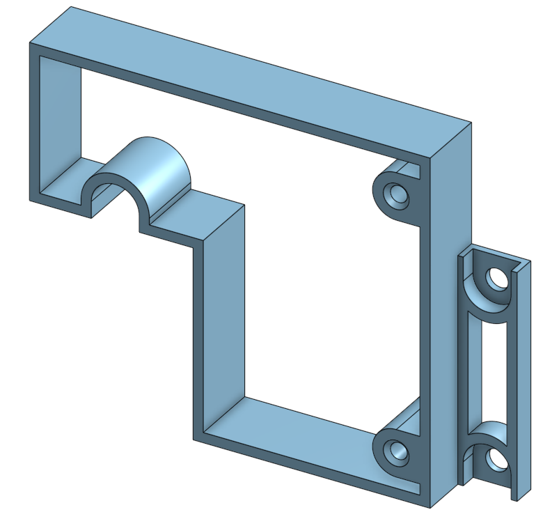 Dell SFF PSU to Flex ATX PSU Mounting Bracket