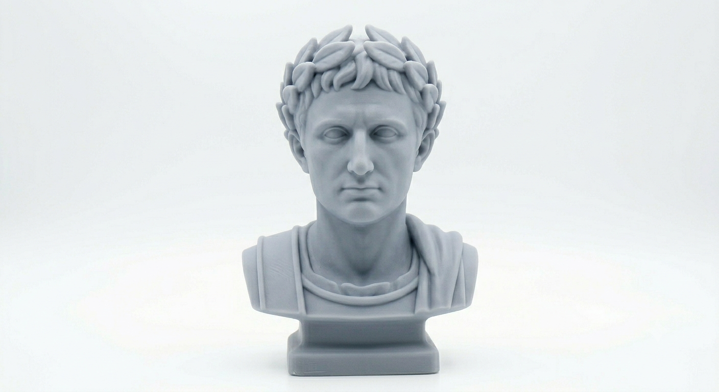 Caesar Augustus bust