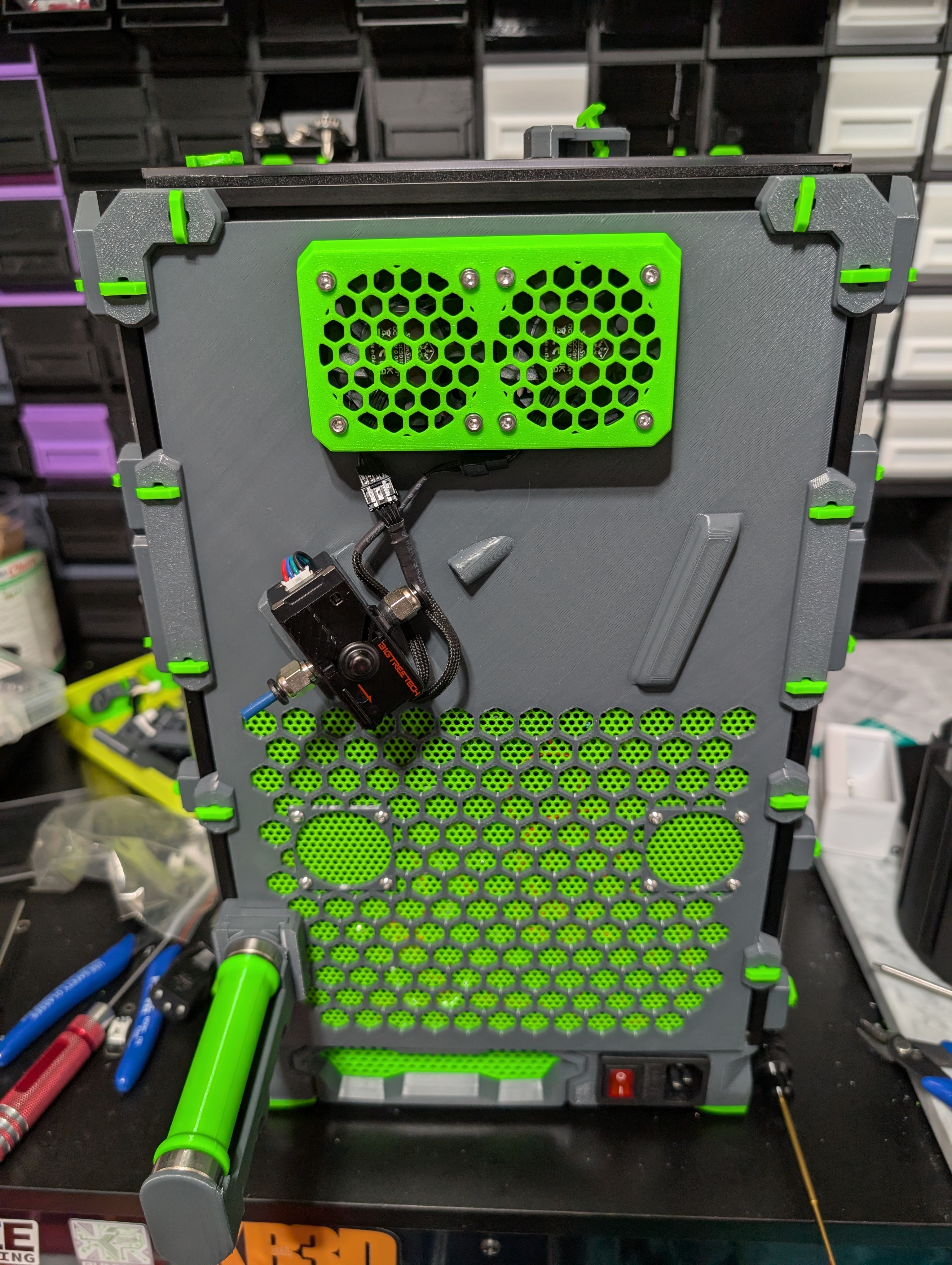 Voron V0 Tulip Gantry Back Sealer