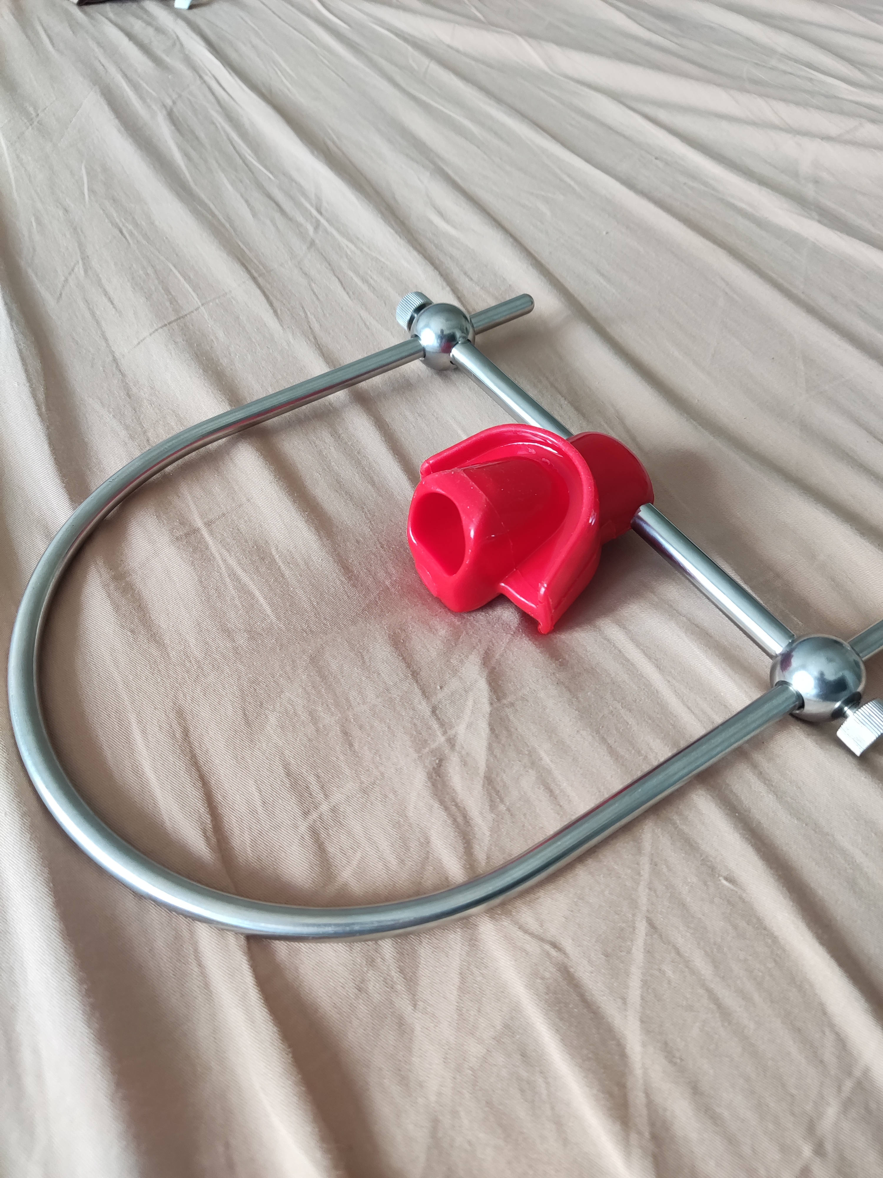 Silicon gag with steel frame (mold)
