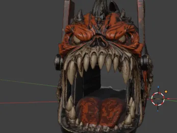 Halloween mailbox decoration