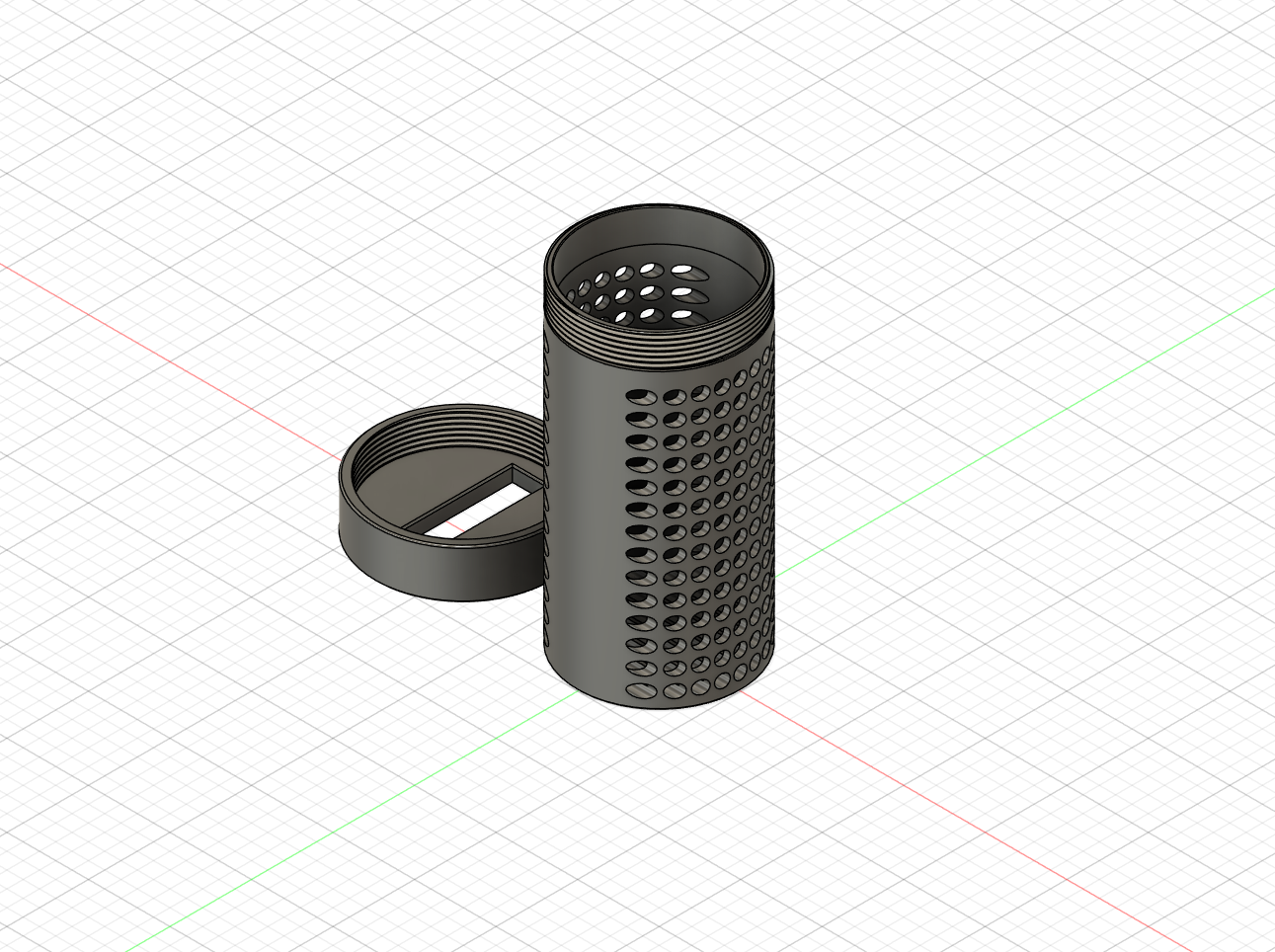 Perforated Can / Piggybank