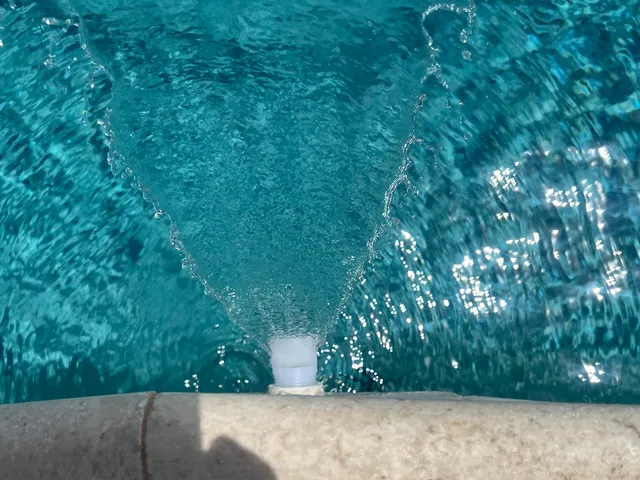 Swimming Pool Aerator — foto autora