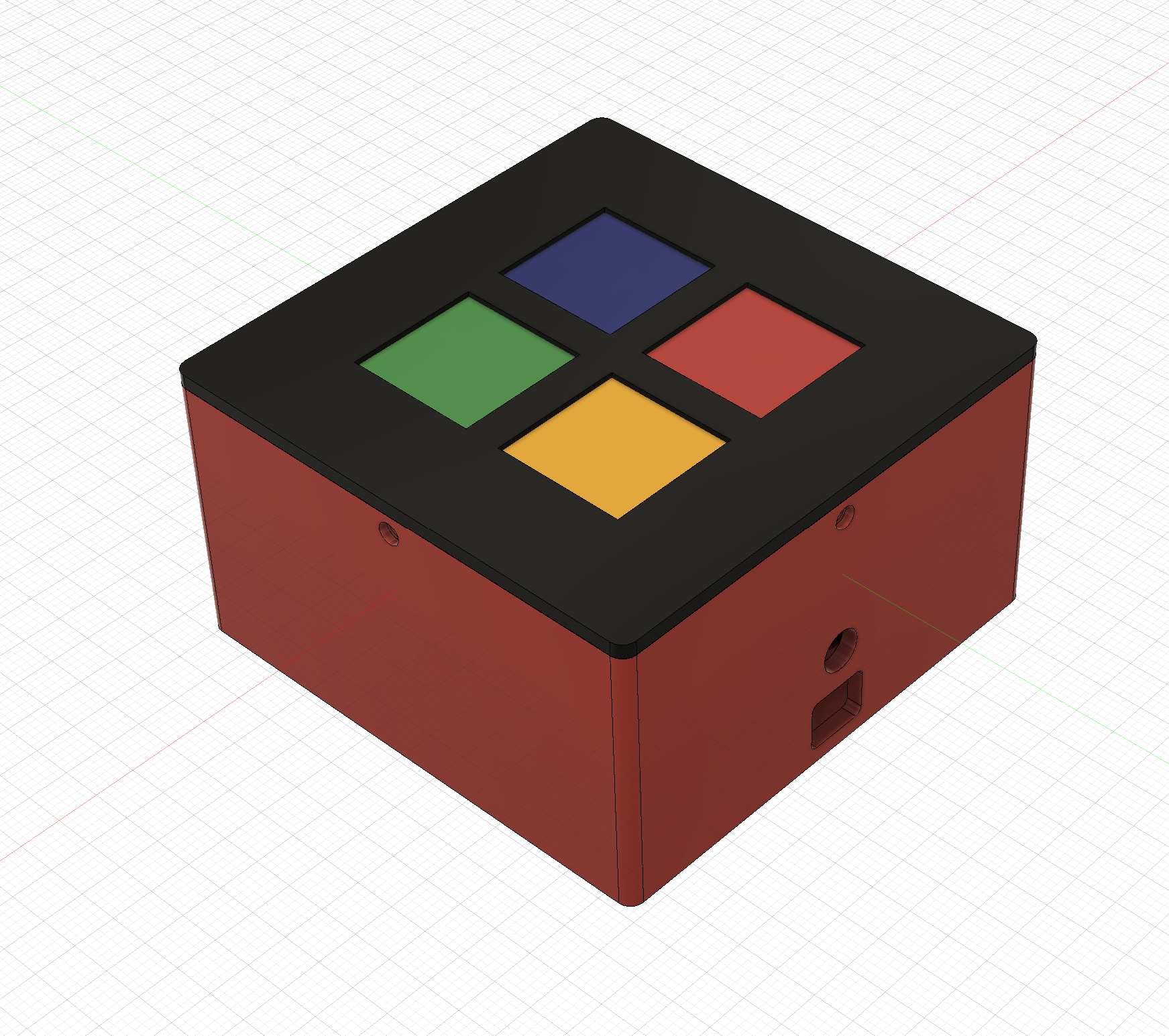 4 button Switchbox for home automation Home Assistant