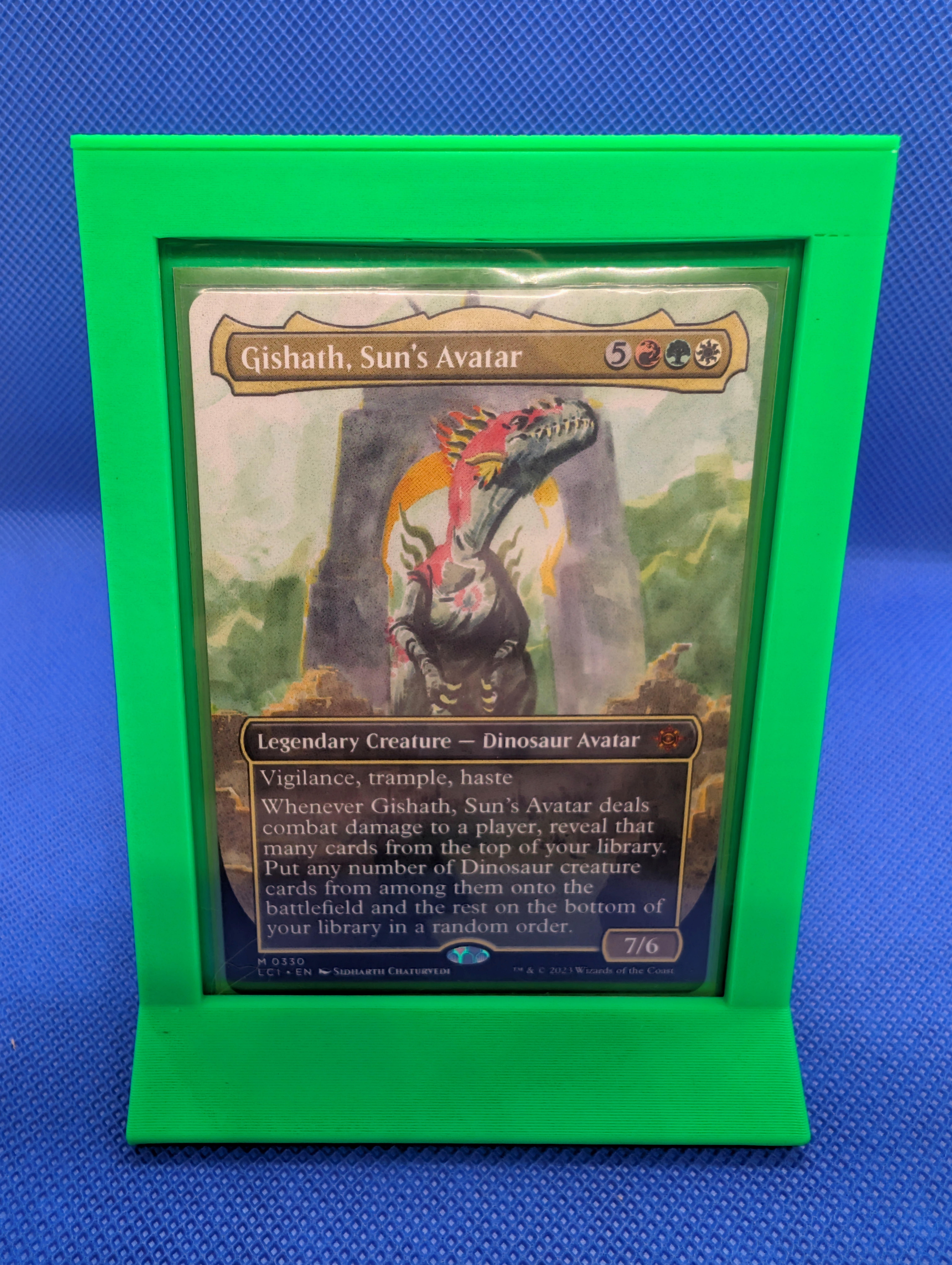 Card Display Frame (Fits Standard Toploaders)
