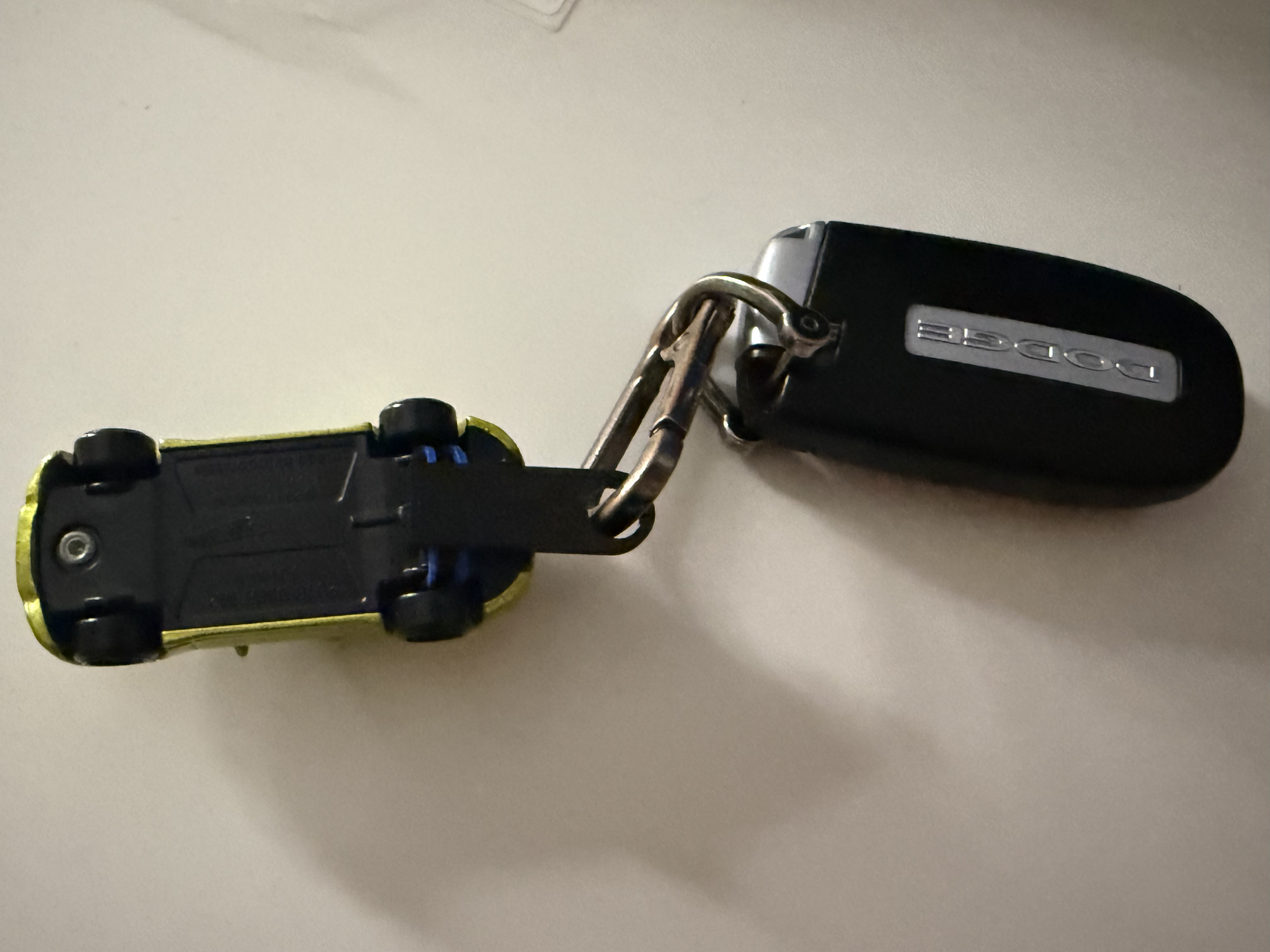 Hotwheels Hair Tie Keychain Adaptor