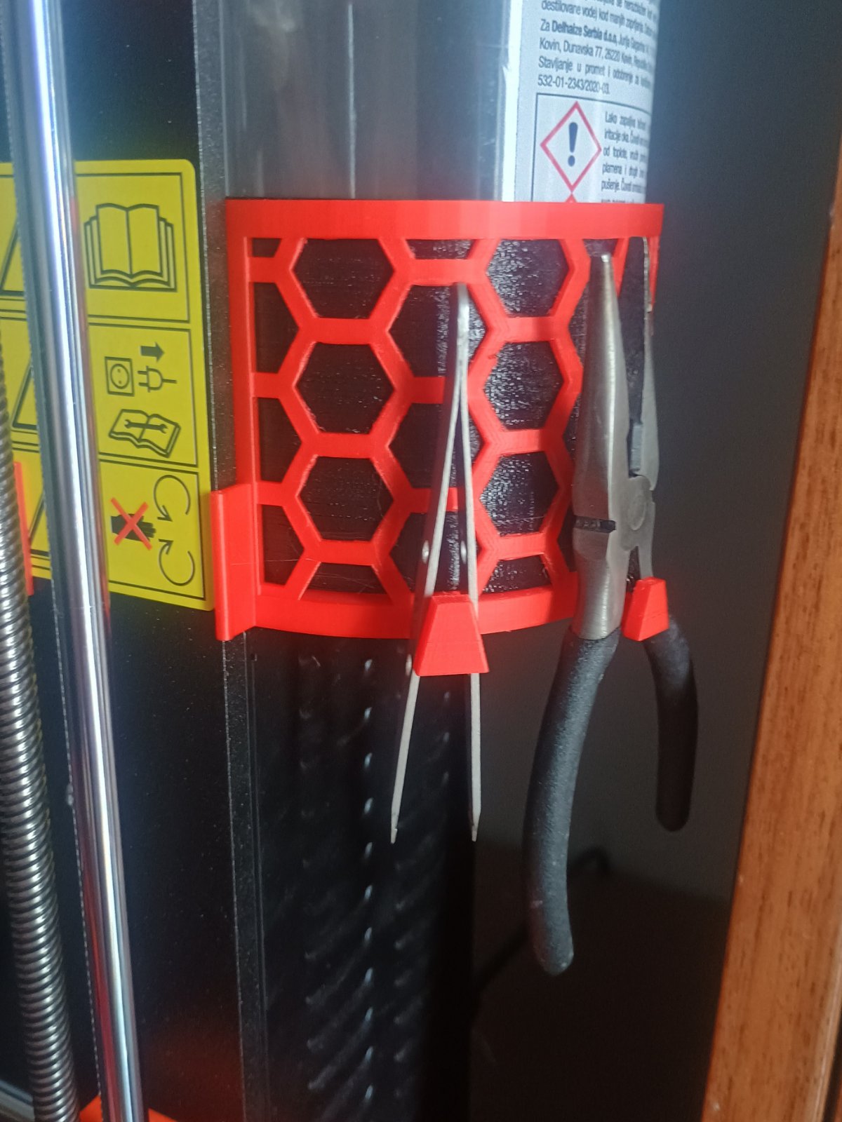 hexagonal IPA container for MK3 / MK3s+
