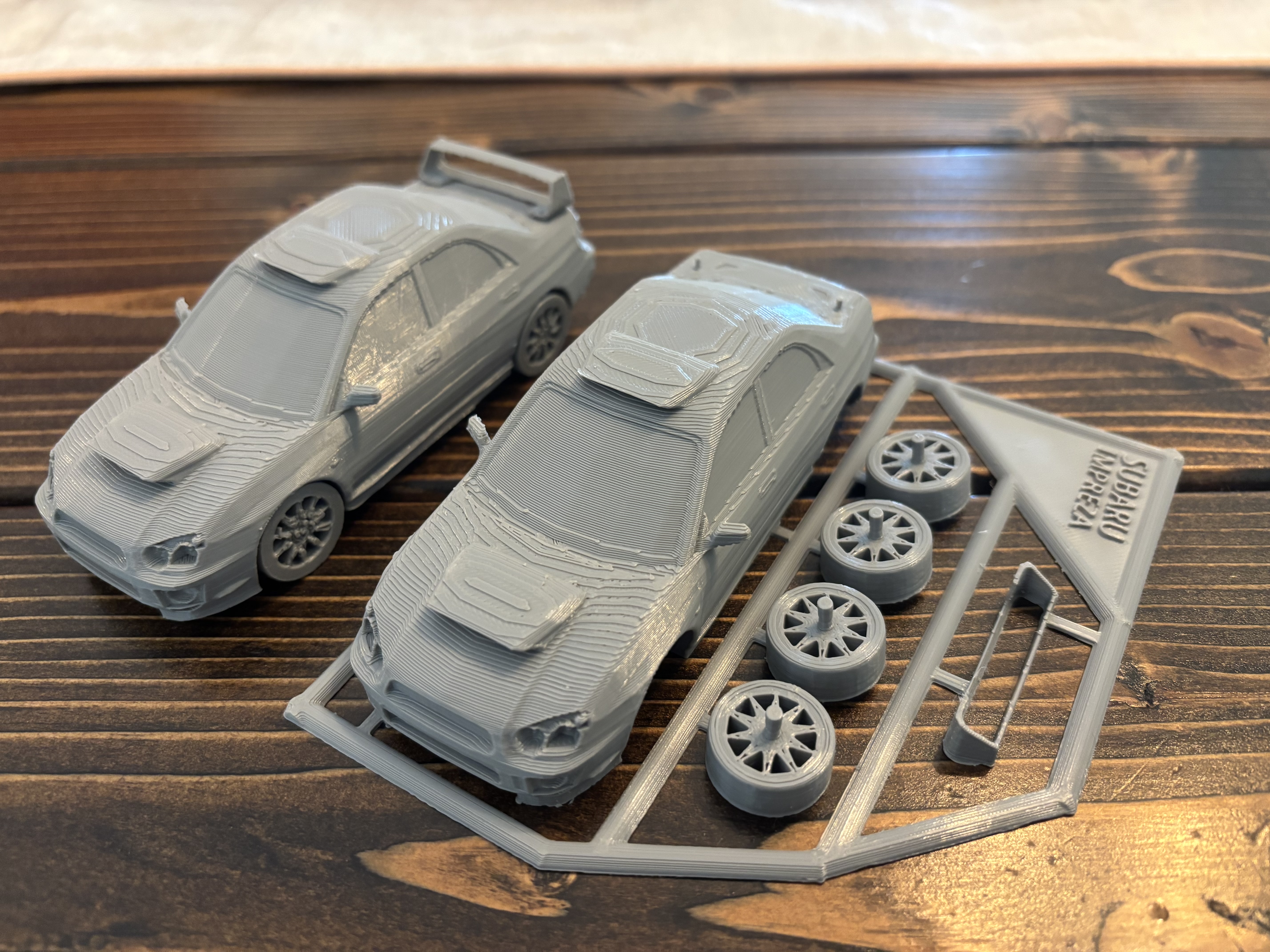 1/43 Subaru Impreza Kit Card