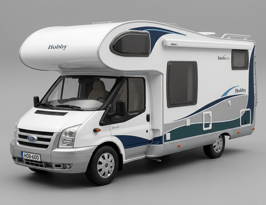 Motorhomes - Hobby Siesta 600 (2008)