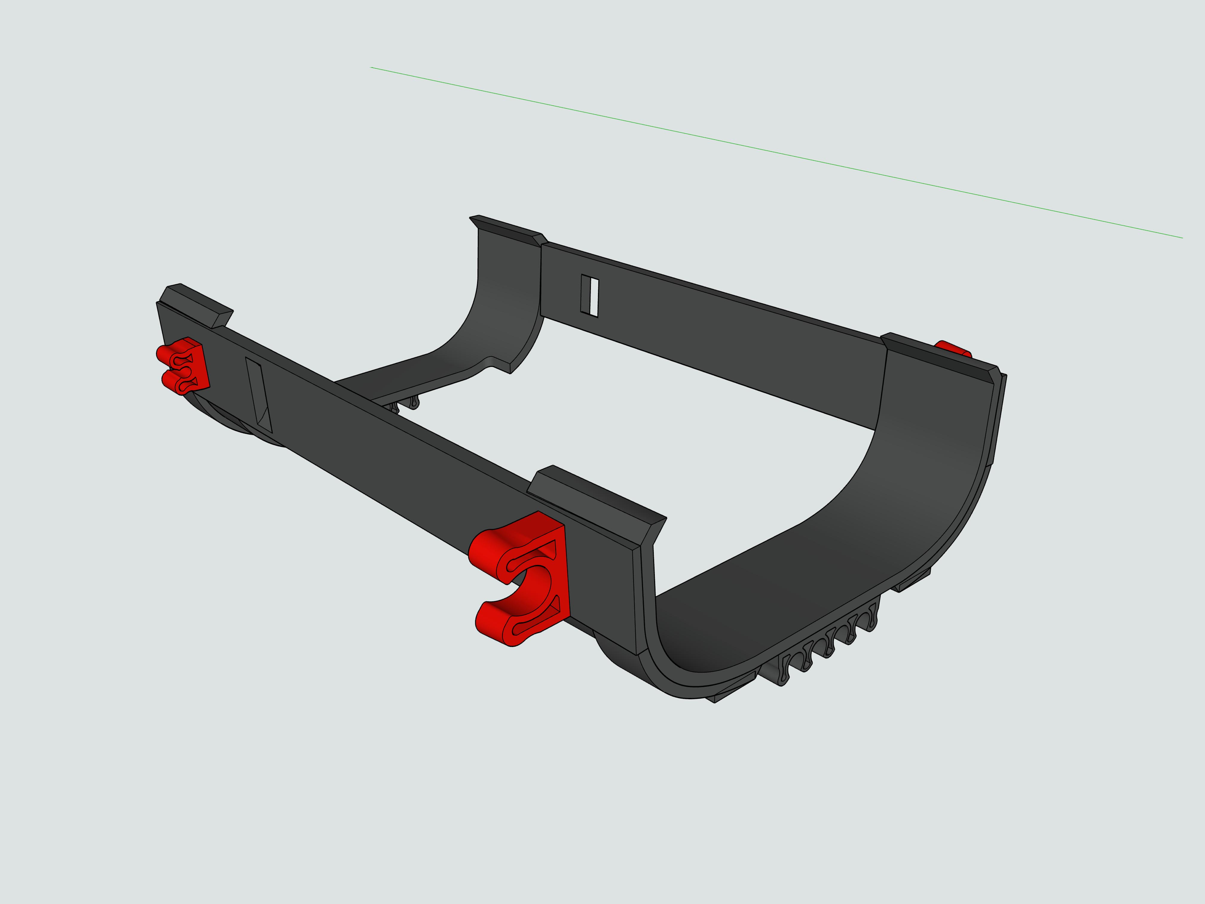 Miniatura 4 do modelo 3D Multimeter Probe Holder