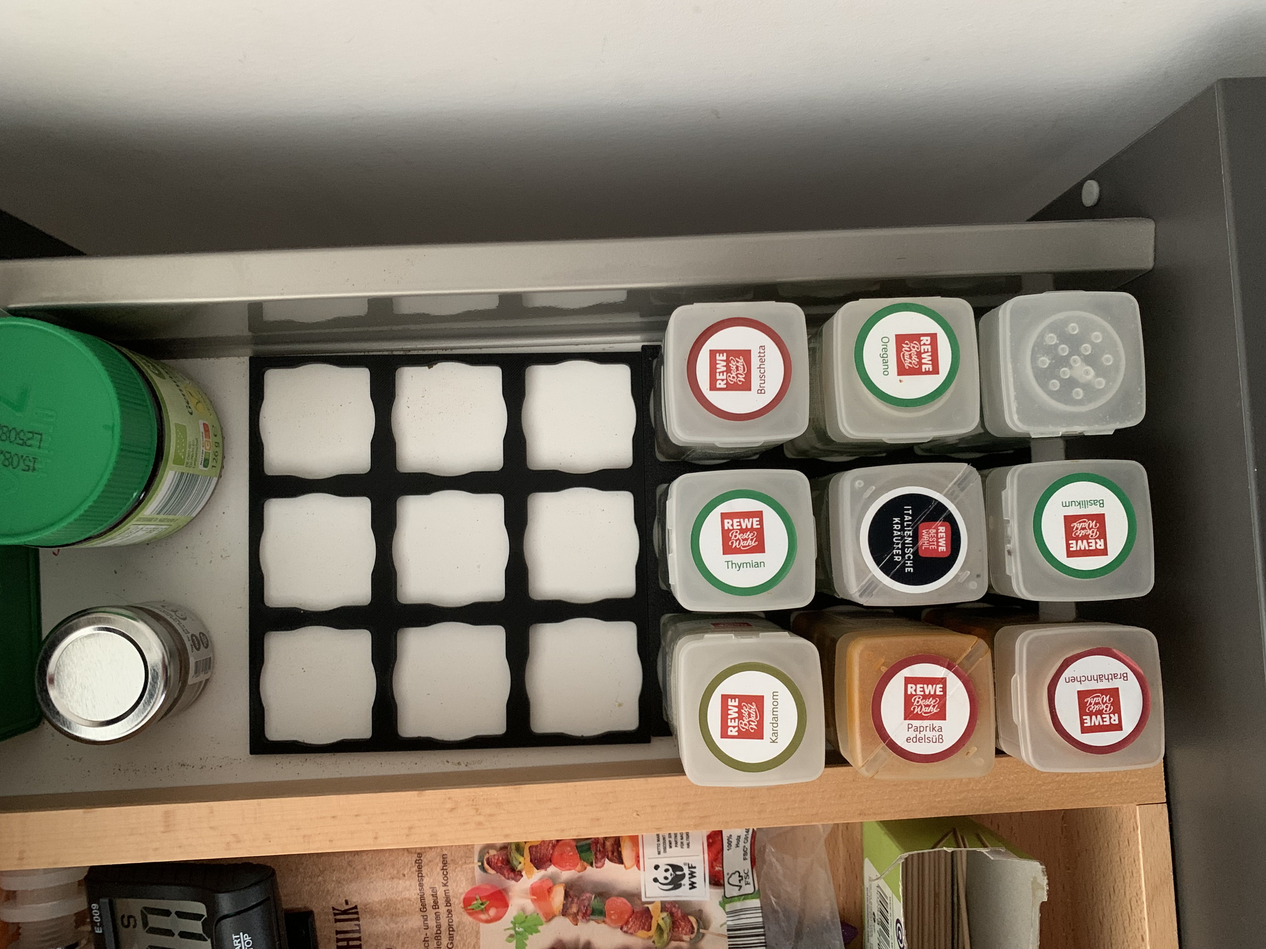 Spice holder tray for Rewe/Ostaman Gewüze halter