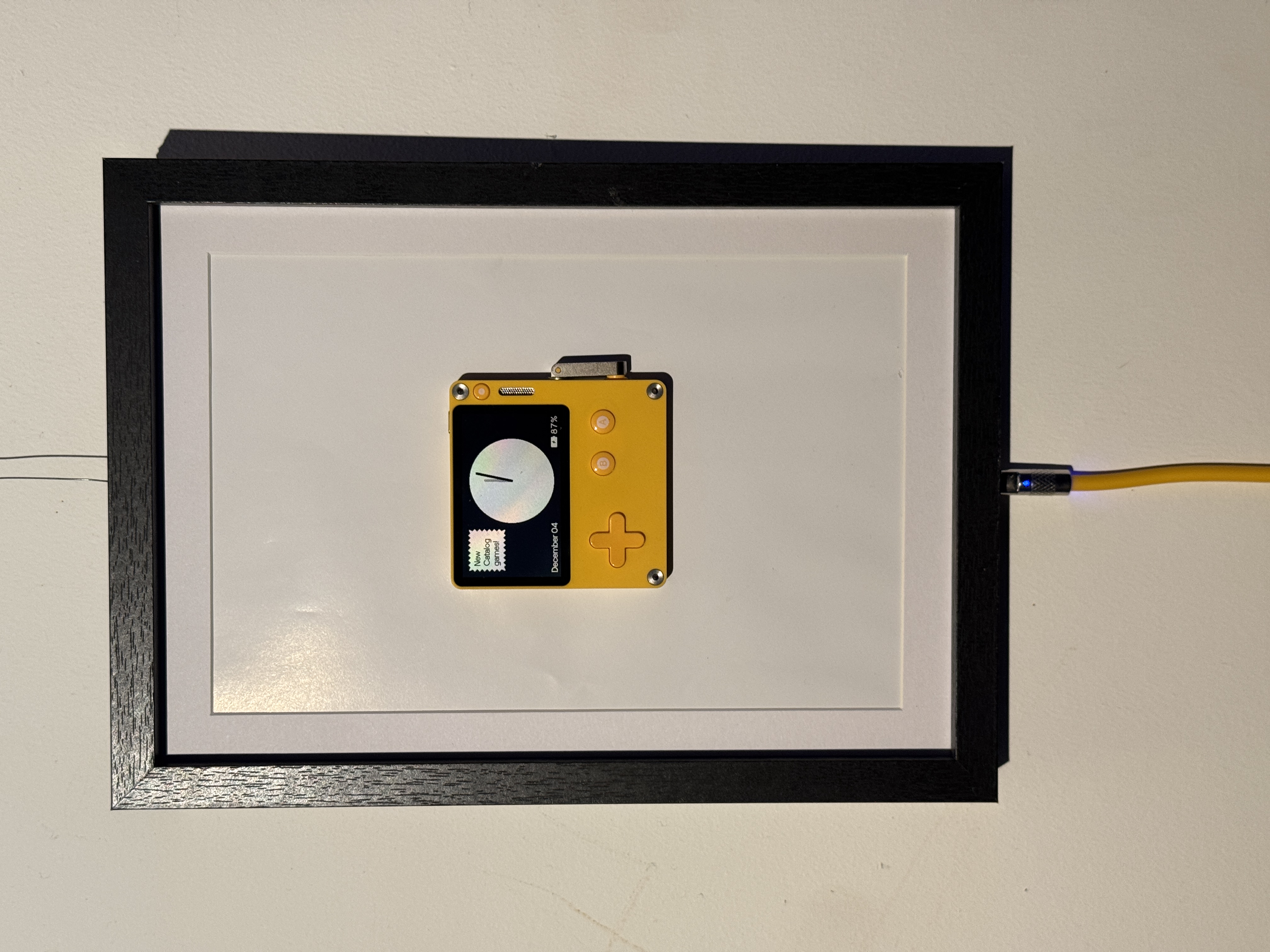 Playdate Charging Frame Magnet Holder