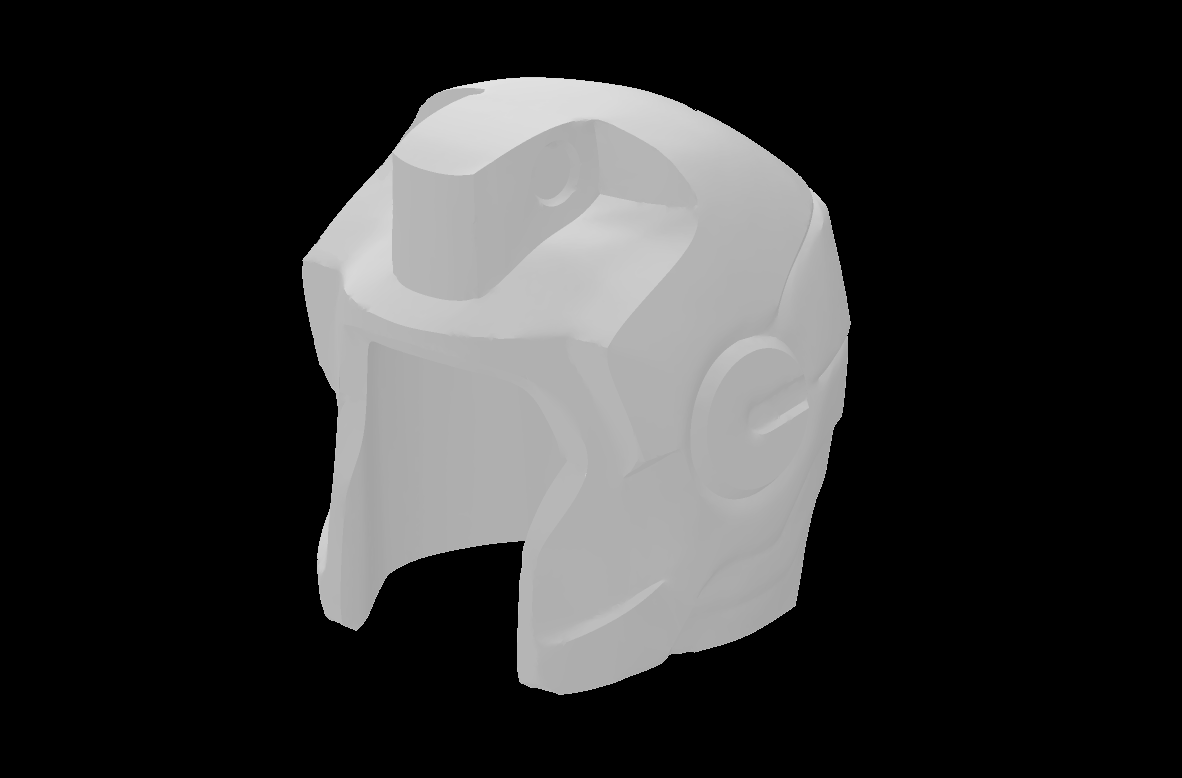 Lego Compatible (80429.dat) Minifig Helmet Iron Man (NEW)
