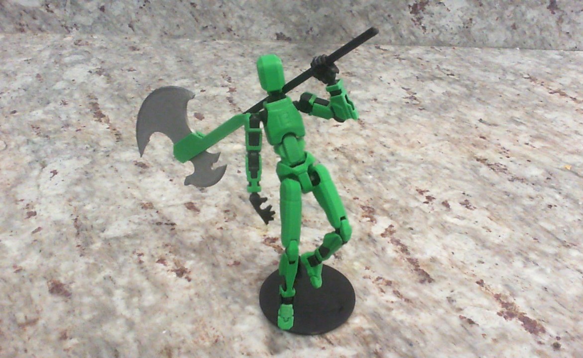 Dummy 13 Oversized Axe 3D model