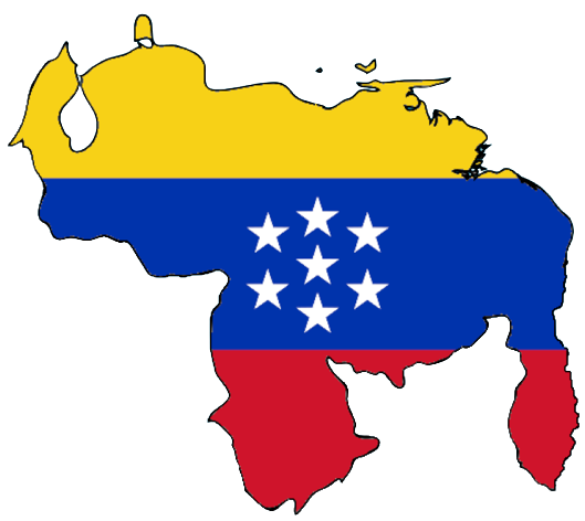 Map of the United States of Venezuela