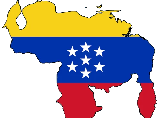 Map of the United States of Venezuela