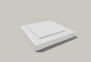 Light switch Busch Jaeger (square)