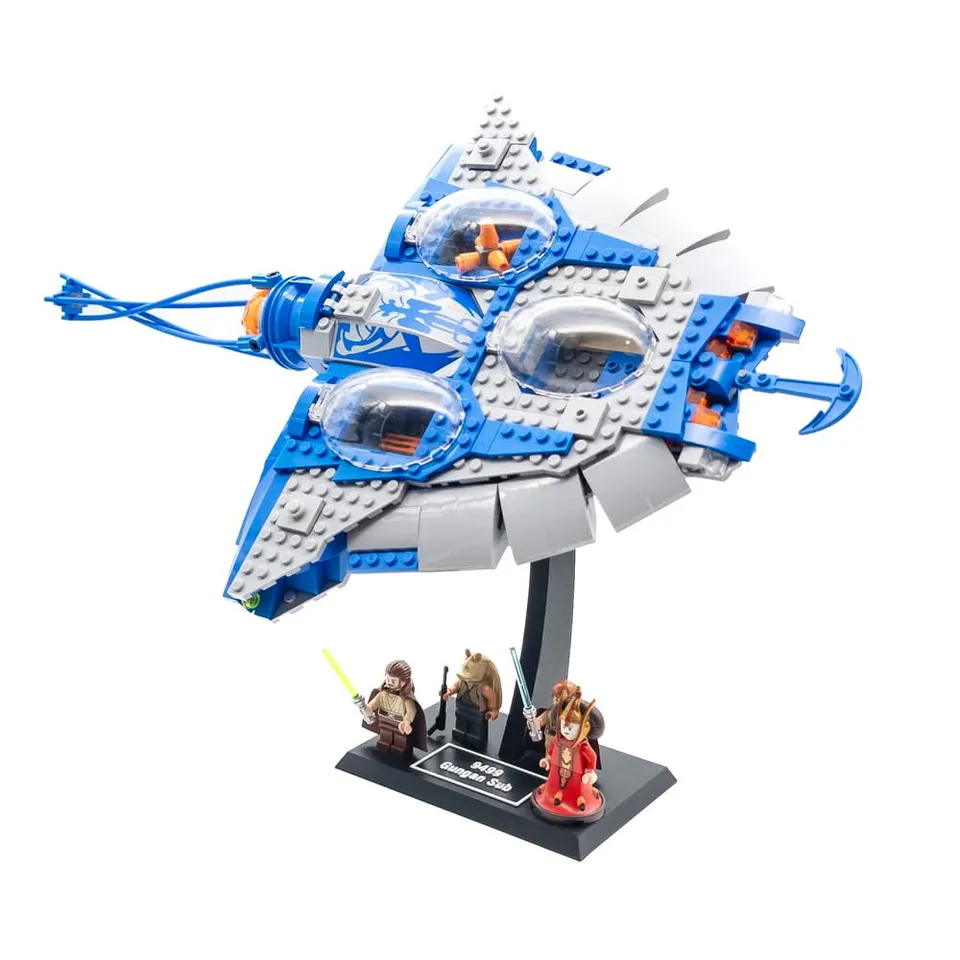 Display Stand for LEGO Star Wars 9499 Gungan Sub by StawiamKlocki