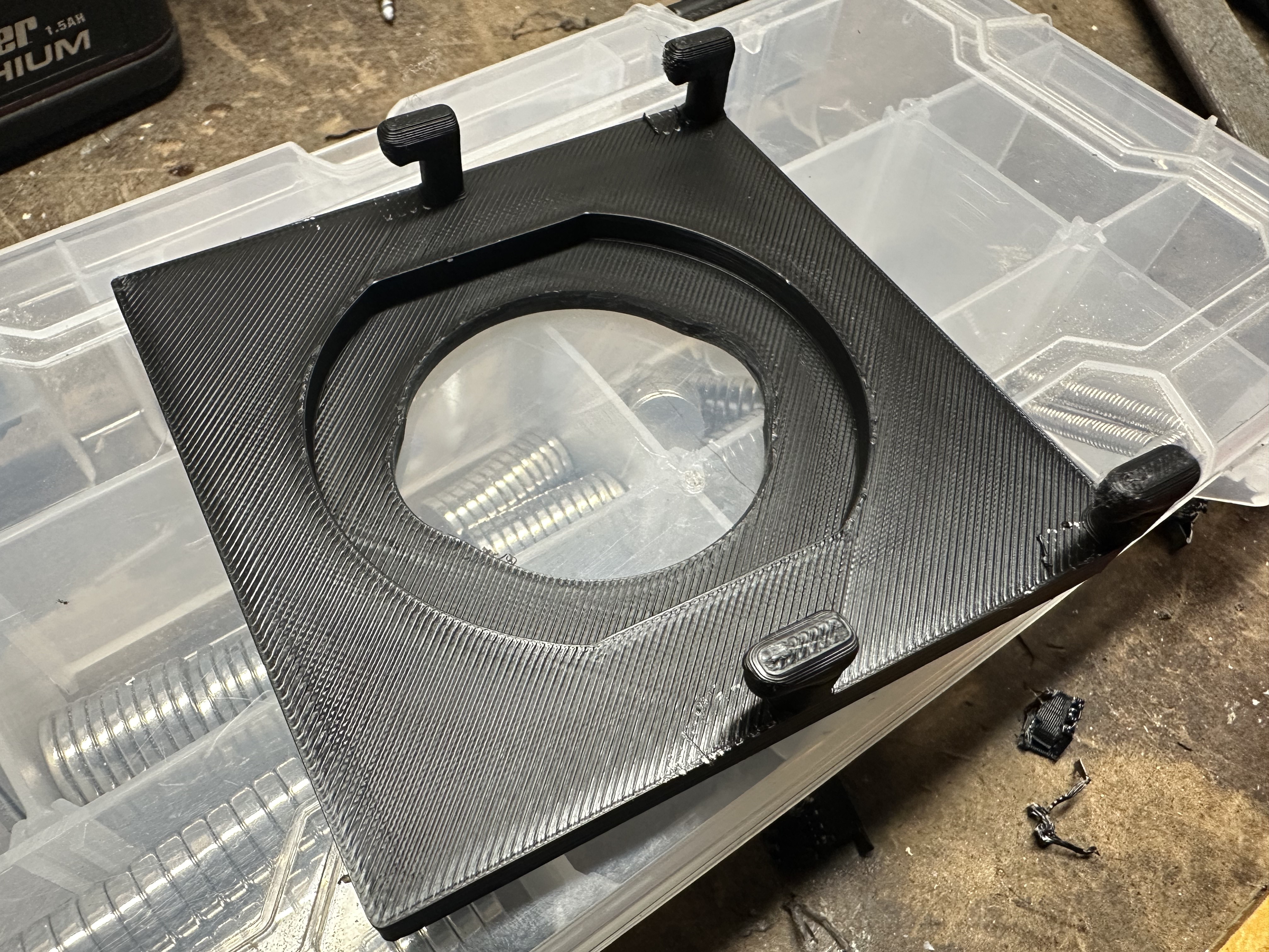 Modified SKADIS Spool Holder Base and roller cover