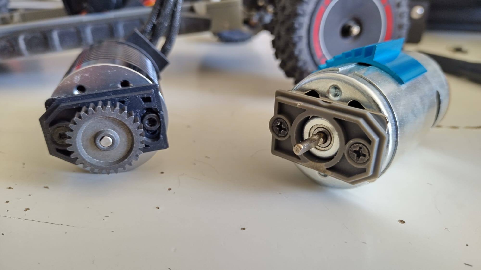 Adjustable motor mount for Wltoys 124008/124010