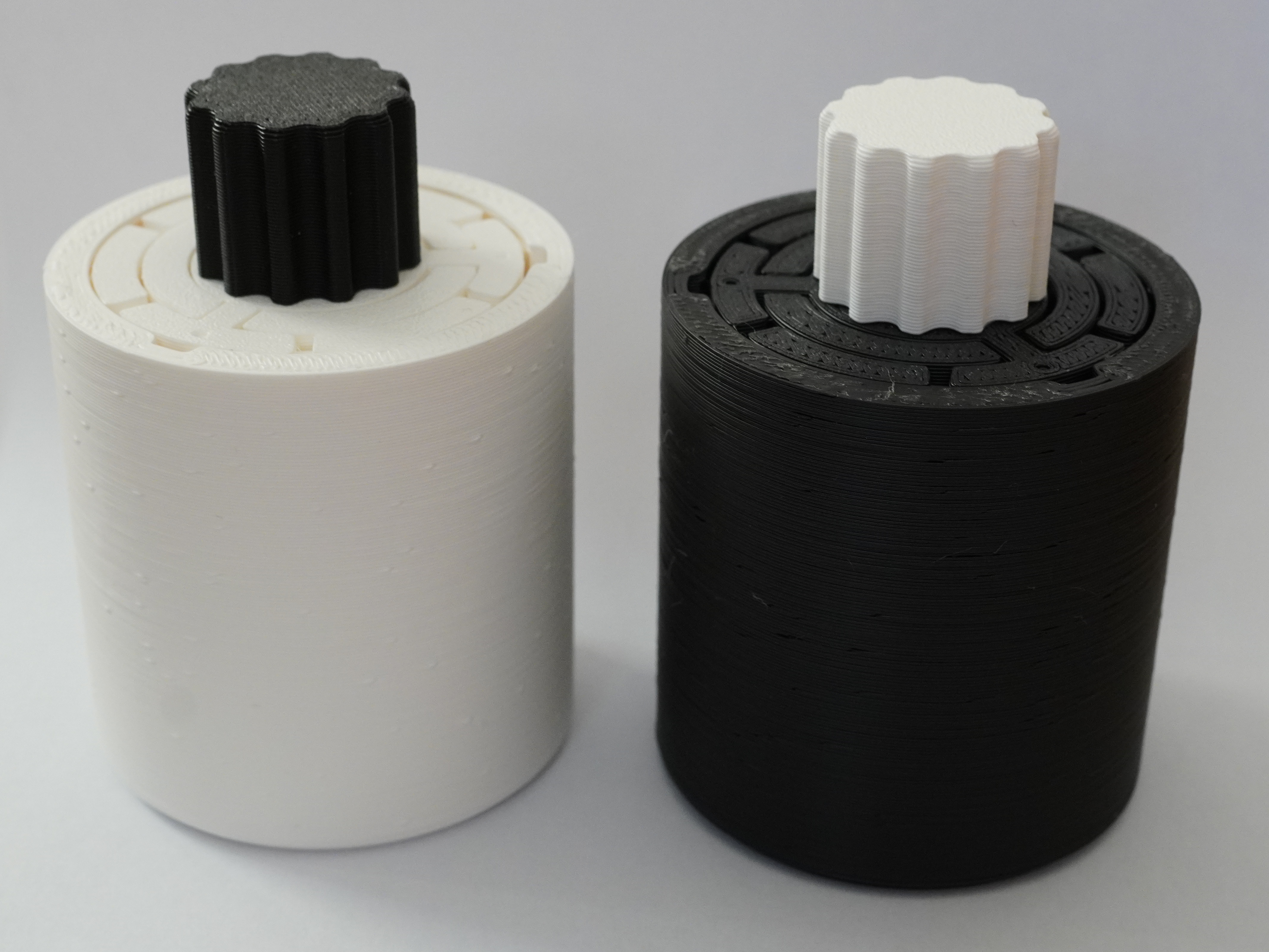 Slightly harder version of Difficult Print-in-Place Twisty Puzzle Box