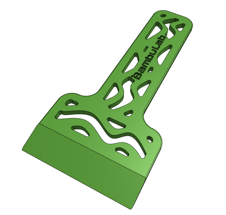 Miniatura 5 do modelo 3D 3D Printer Bed Scraper Pack – Lightweight Design