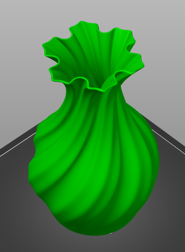 Fractal Twist Vase – Organic Elegance in Motion