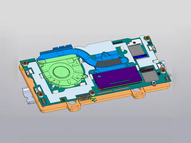 Framework Laptop 12 Mainboard DIN rail mount