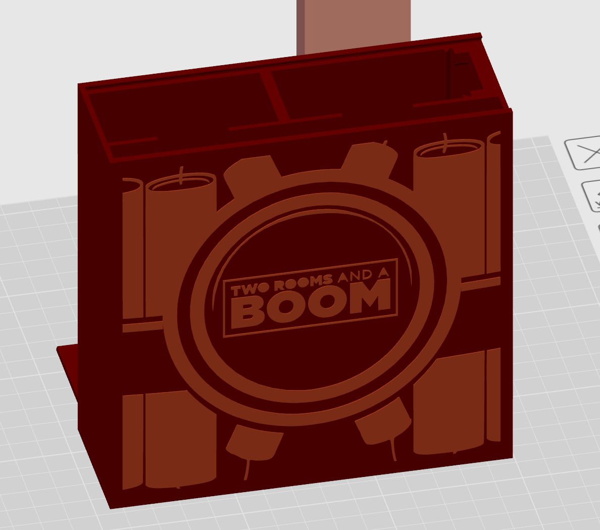 2 Rooms & a Boom Storage Box 3D model