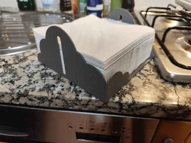 fluffier cloud for napkin holder