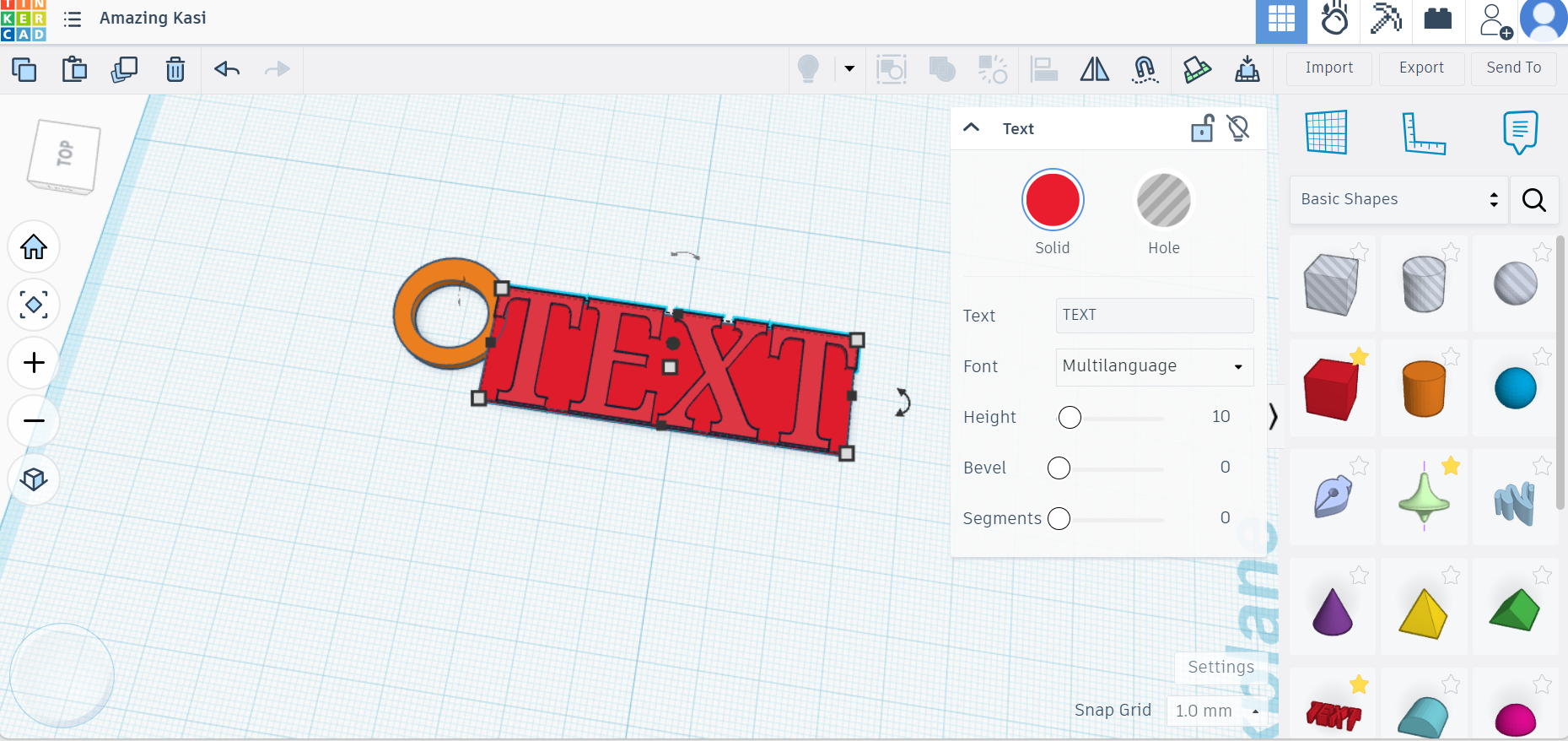 editable keychane