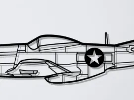 P-51 Mustang Wall Art