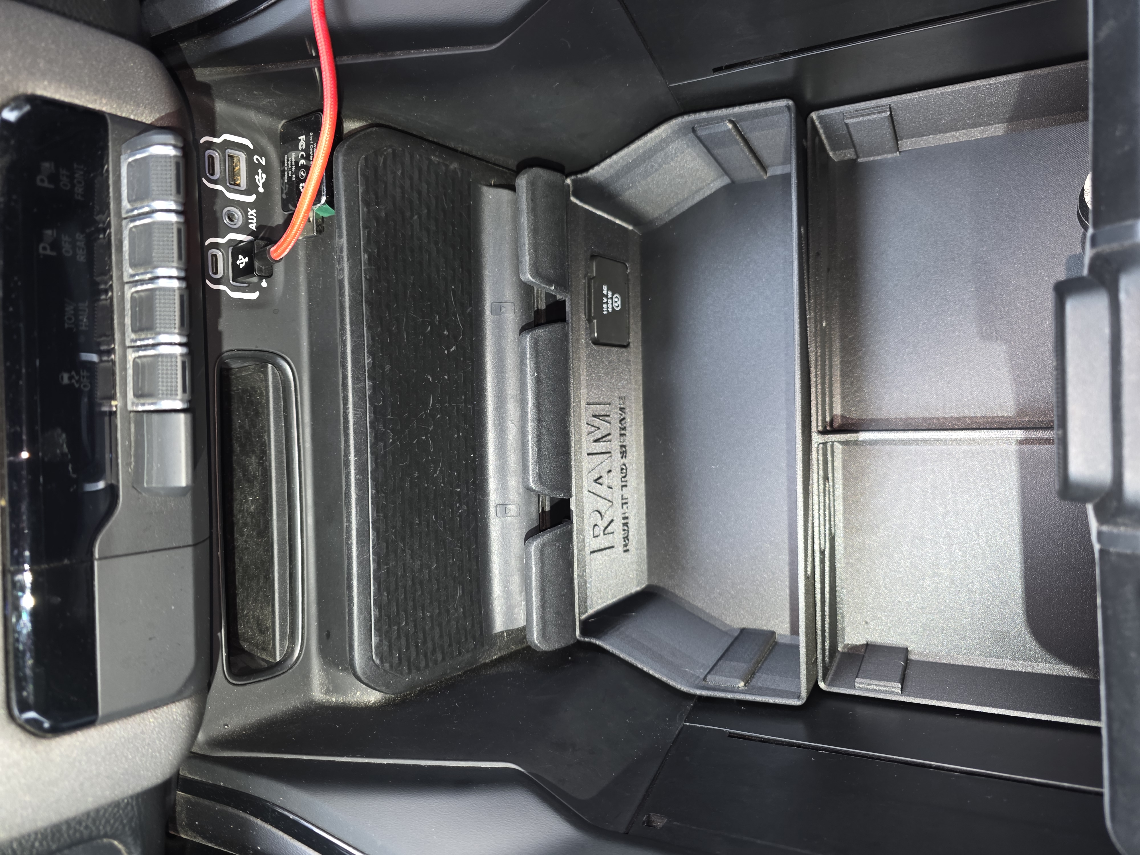 RAM Center Console Organizer