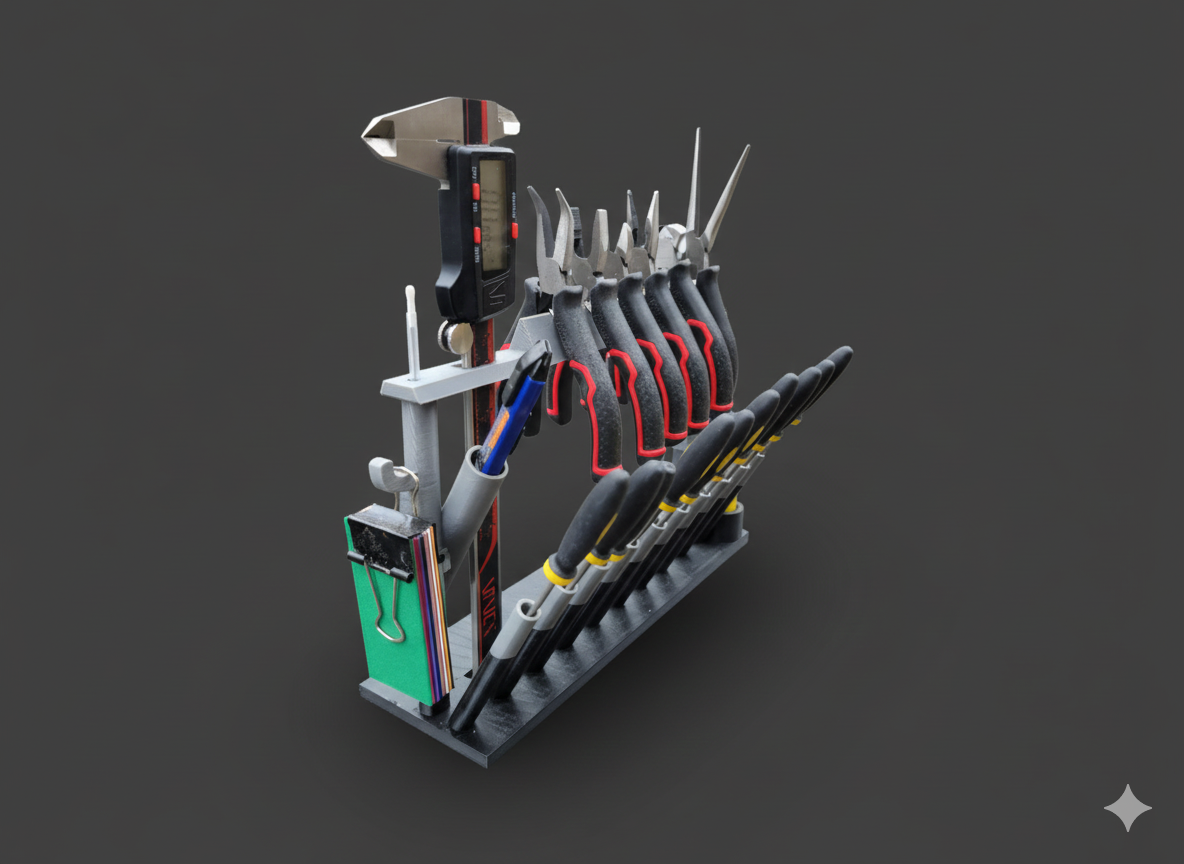 Miniatura 5 do modelo 3D Tool Caddy for Mini Tools