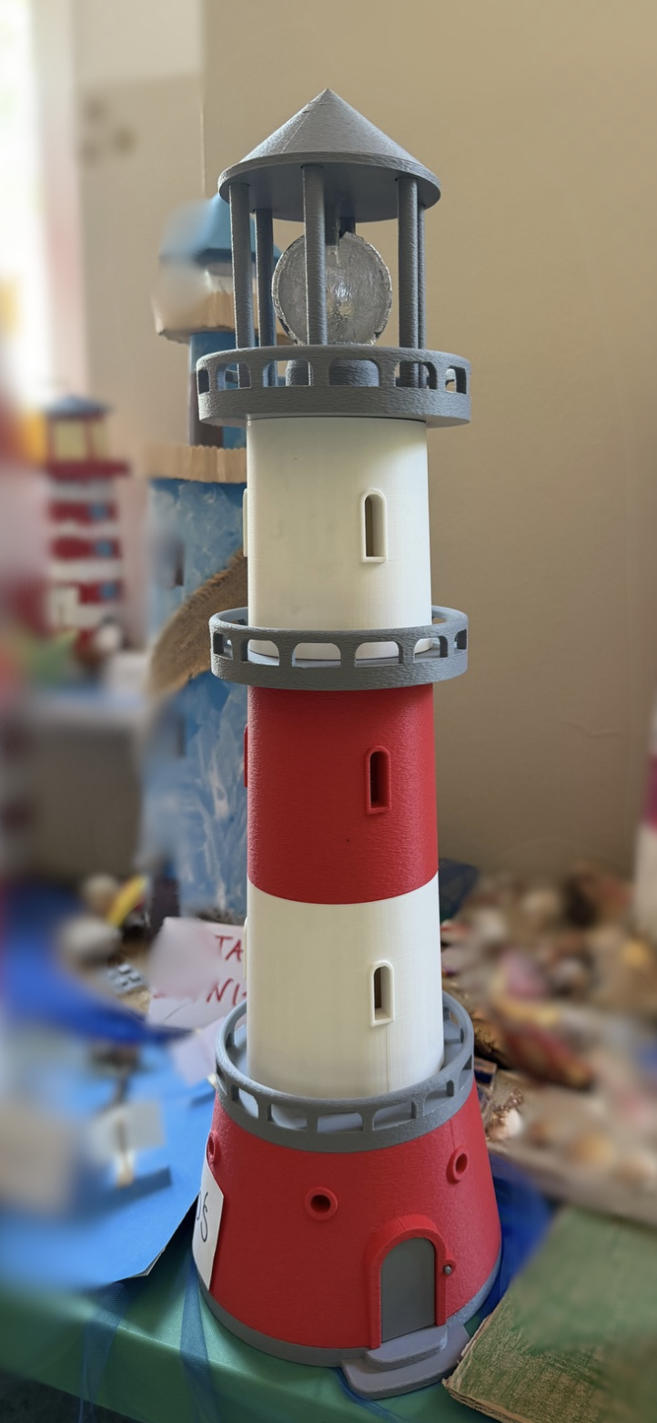 Classic Lighthouse (Kindergarten Project)