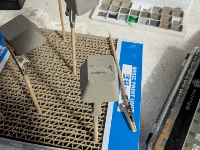IBM model m keycap "IBM"