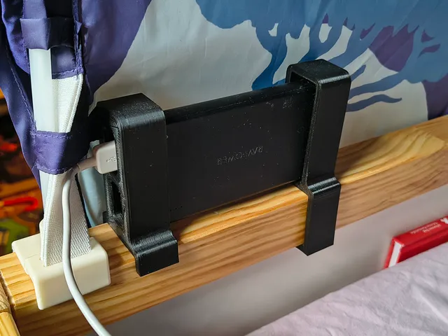 IKEA Kura strut powerbank holder (fusion file added)