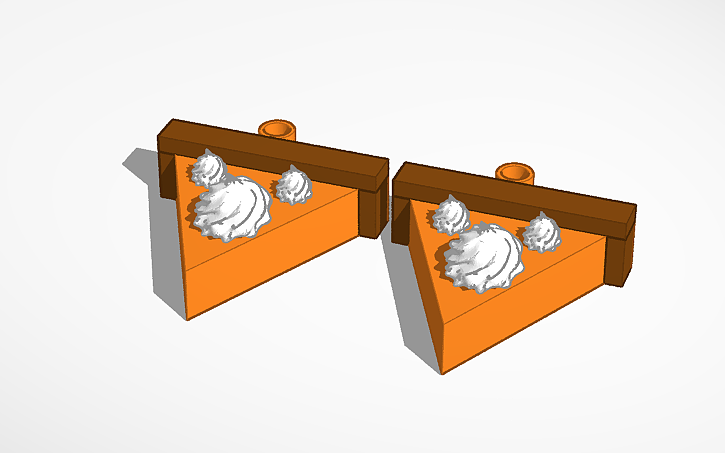 Pumpkin Pie Earrings