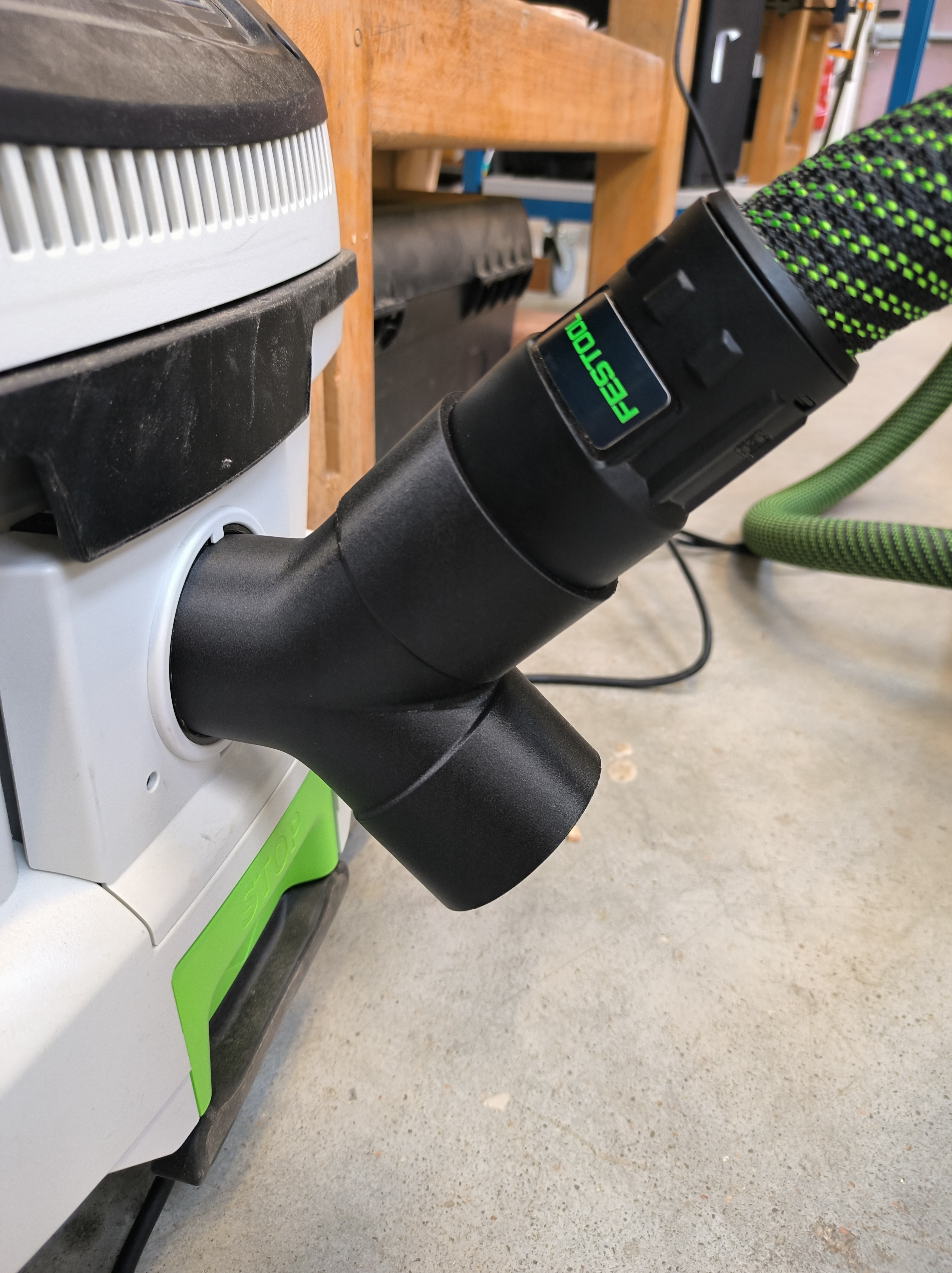 Festool Y hose splitter for vacuum cleaner