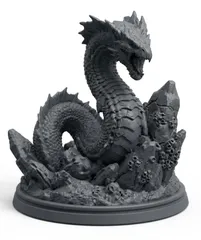 Sea Dragon Statue