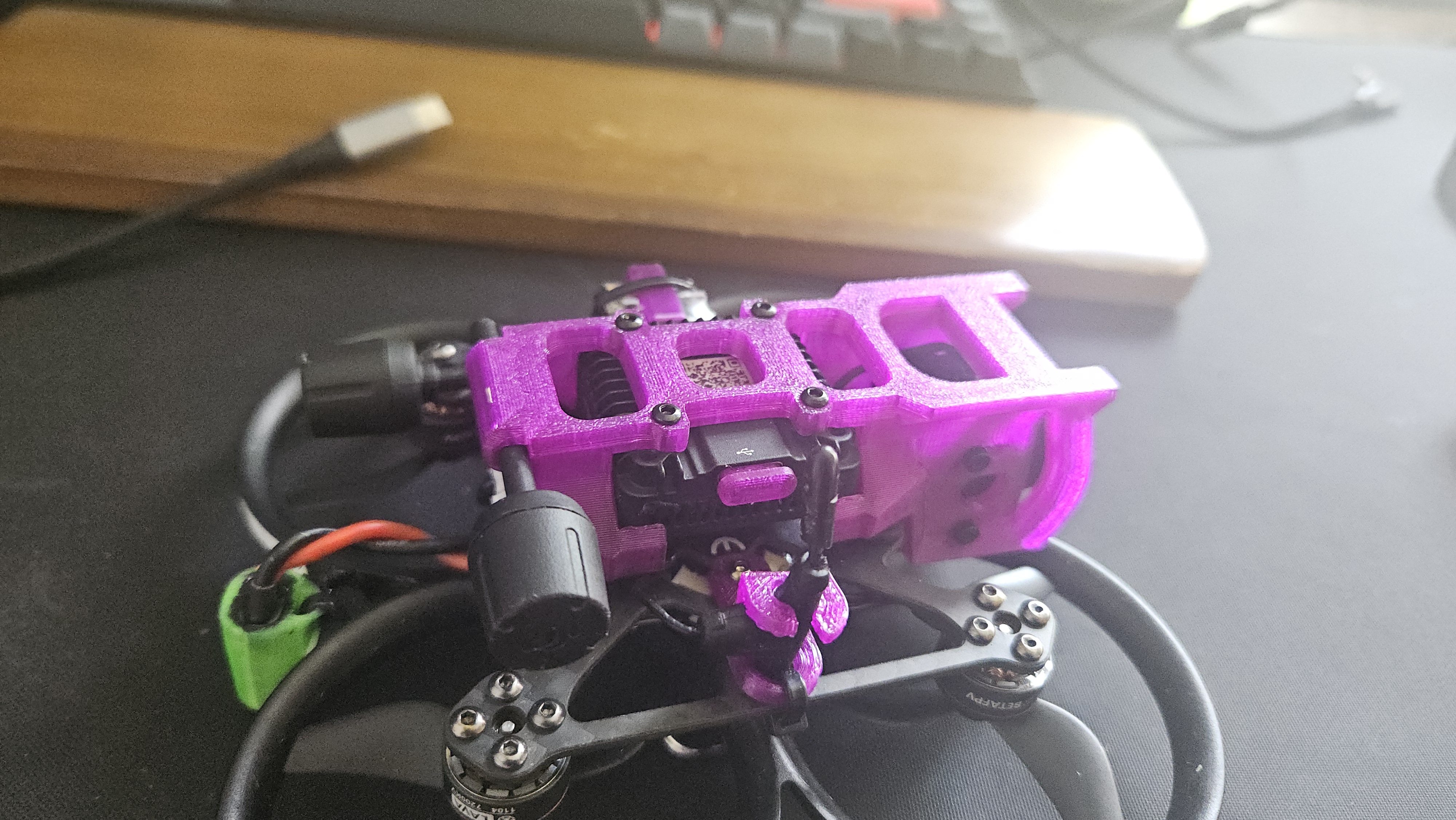PAVO20 PRO II TPU SET (Battery, ELRS, O4 PRO Antennas, Camera and Canopy, ViFly Finder Mini, XT30).